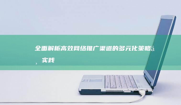 全面解析：高效网络推广渠道的多元化策略与实践